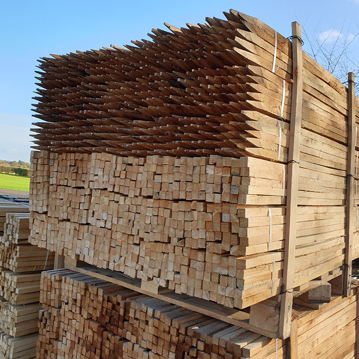 Hardwood Square Sawn Tree Stakes &middot; *Discounted when bought with tree guards