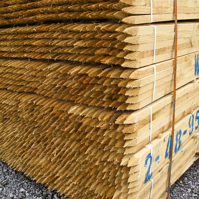Softwood Square Sawn Tree Stakes &middot; *Discounted when bought with tree guards